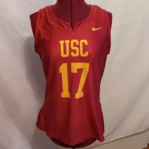 Nike USC Lacrosse Jersey Medium Dri Fit 17 Nice